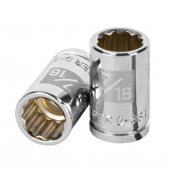 Dado de 7/16?, 12 puntas, cuadro 3/8?