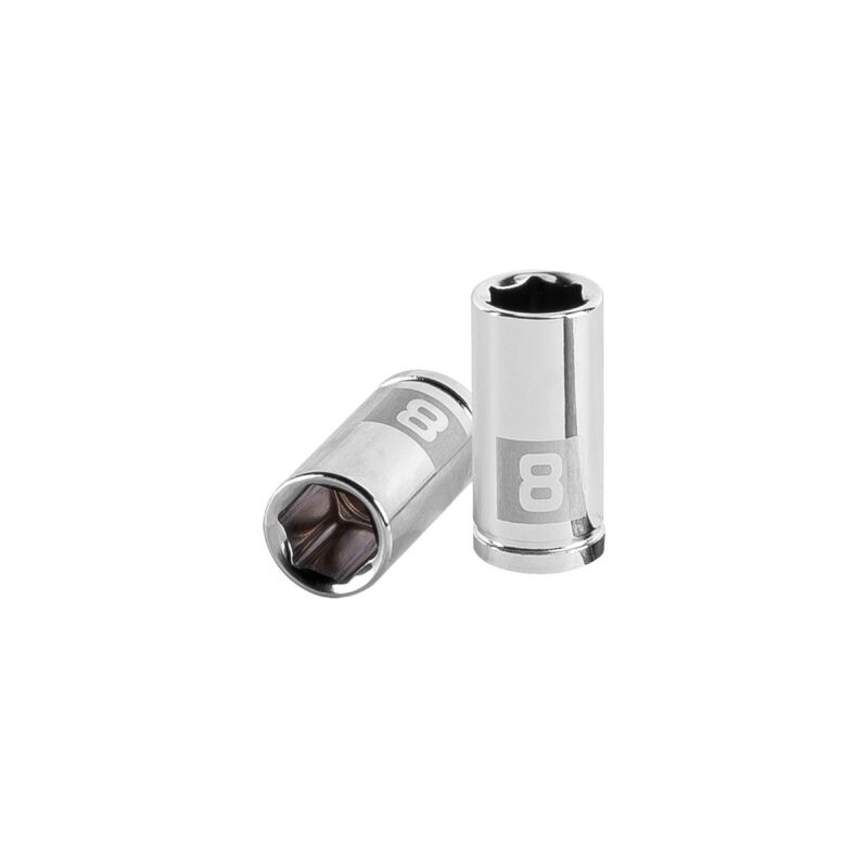 Dado de 8 mm, 6 puntas, cuadro 1/4?