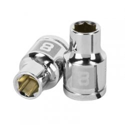 Dado de 8 mm, 6 puntas, cuadro 3/8?