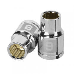 Dado de 9 mm, 12 puntas, cuadro 3/8?