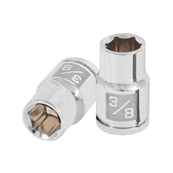 Dado de 3/8?, 6 puntas, cuadro 3/8?