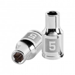 Dado de 5 mm, 6 puntas, cuadro 1/4?