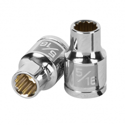 Dado de 5/16?, 12 puntas, cuadro 3/8?