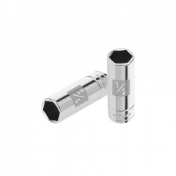 Dado largo de 1/2?, 6 puntas, cuadro 1/4?