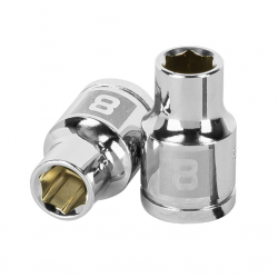 Dado de 8 mm, 6 puntas, cuadro 3/8?