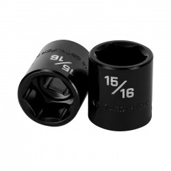 Dado de impacto de 15/16?, 6 puntas, cuadro 1/2?