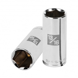 Dado largo de 13/16?, 6 puntas, cuadro 3/8?