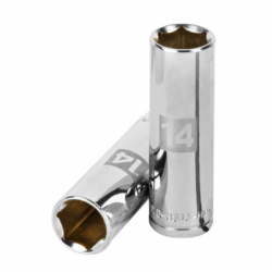 Dado largo de 14 mm, 6 puntas, cuadro 3/8?