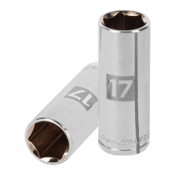 Dado largo de 17 mm, 6 puntas, cuadro 3/8?