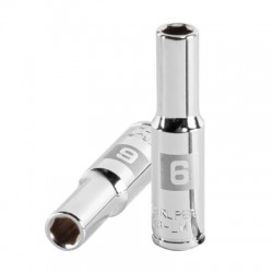 Dado largo de 6 mm, 6 puntas, cuadro 1/4?