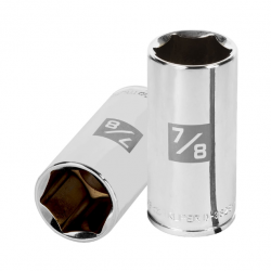 Dado largo de 7/8?, 6 puntas, cuadro 3/8?