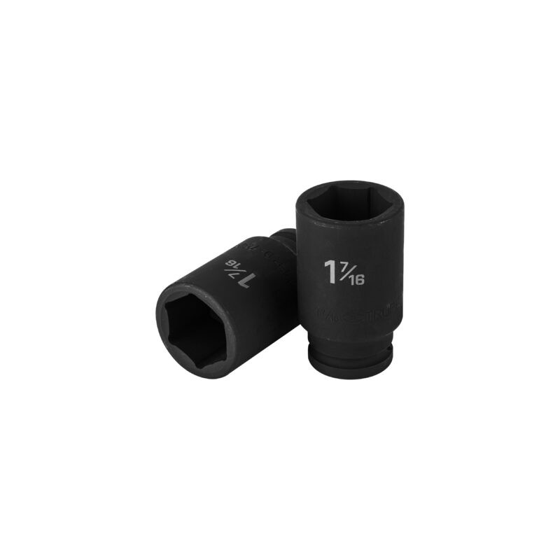 Dado largo de impacto de 1-7/16?, 6 puntas, cuadro 3/4?