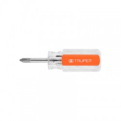 Desarmador de cruz 1/4? x 1-1/2? mango de acetato