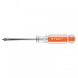 Desarmador de cruz 3/16? x 3? mango de acetato