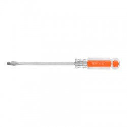 Desarmador plano 1/4 x 6? barra cuadrada mango acetato