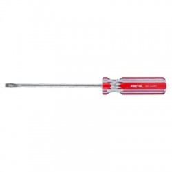 Desarmador plano 1/4 x 6? mango de PVC