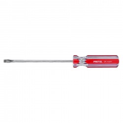 Desarmador plano 1/4 x 6? mango de PVC