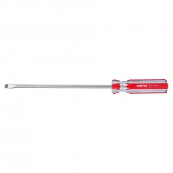 Desarmador plano 1/4 x 8? mango de PVC