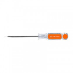 Desarmador plano 1/4? x 4? mango de acetato