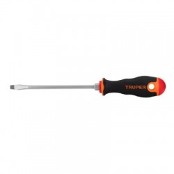 Desarmador plano 1/4? x 6? mango Comfort Grip