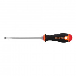 Desarmador plano 1/4? x 6? mango Comfort Grip