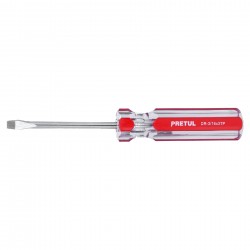 Desarmador plano 3/16 x 3? mango de PVC