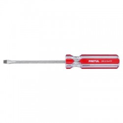 Desarmador plano 3/16 x 4? mango de PVC