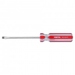 Desarmador plano 3/16 x 4? mango de PVC