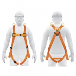 Arnés de cuerpo completo con 3 anillos, ANSI