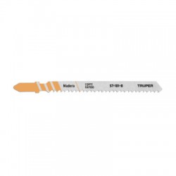 Blíster con 5 seguetas 10 DPP zanco «T» corte recto madera