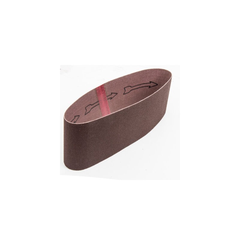 Banda de lija 3 X 21”, grano 36, funda con 3 piezas