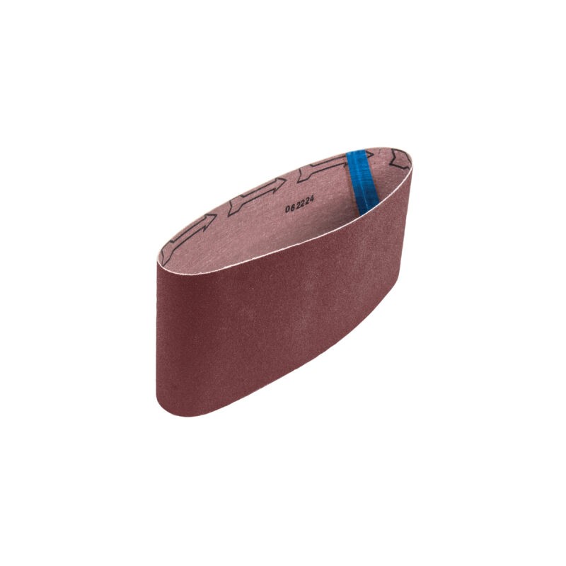 Banda de Lija 4×24”, Grano 80, funda con 3 piezas