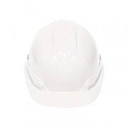 Casco de seguridad, ajuste de matraca, blanco