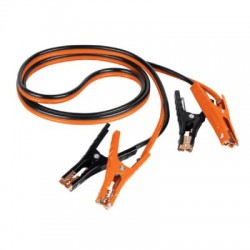 Cables pasa corriente 3 m, 225 A, 8 AWG, con funda