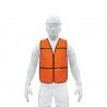 Chaleco de seguridad, uso de día, naranja