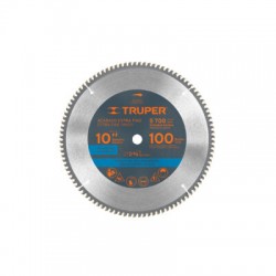 Disco sierra 10? para aluminio, 100 dientes centro 5/8?