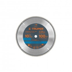 Disco sierra 10? para aluminio, 100 dientes centro 5/8?