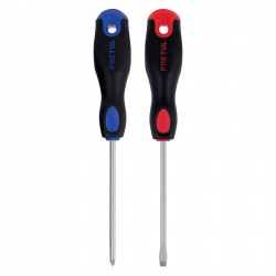 Dúo de desarmadores 3/16? x 4? mango Comfort Grip