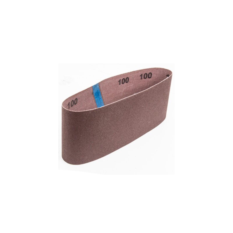 Banda de Lija 4×24”, Grano 100, funda con 3 piezas