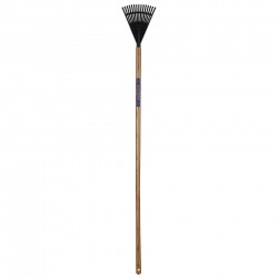 Escoba plástica, 15 dientes, classic gardener, mango 54?