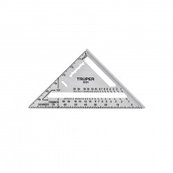 Escuadra 7? de aluminio para muros de yeso