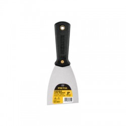 Espátula flexible 3? con mango de plástico