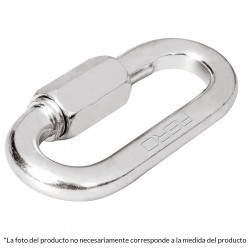 Bandola con seguro, de acero, 1/8?