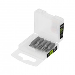 Estuche con 5 puntas de cruz y planas largo 1?