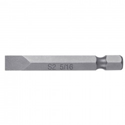 Estuche con 5 puntas planas de 5/16? largo 2?