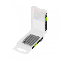 Estuche con 5 puntas pozidriv combinadas largo 2?