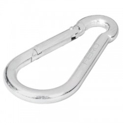 Bandola mosquetón, de acero, 1/2?