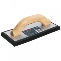 Flota de hule 9-1/2?, espesor 5/8?, acabado liso