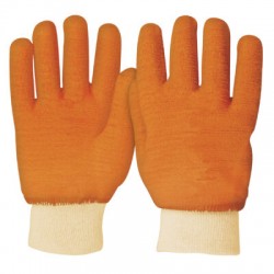 Guantes de algodón recubrimiento de latex, unitalla