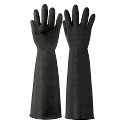 Guantes de látex industriales, grandes